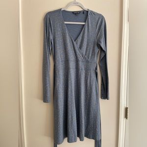 Toad&Co long sleeve wrap dress